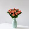 Allstate New Guinea Impatiens Artificial Bush Spray - 13.75" - Salmon Pink view 2