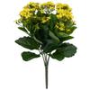 Allstate Two-Tone Kalanchoe Artificial Floral Bush Spray - 13.5" - Yellow view 1
