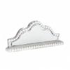 47th & Main Beaded Wood Wall Shelf, Small, White view 4