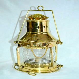 Lantern Style Solid Brass Antique Nautical Miner Ship Vintage Oil Lamp Maritime by Unique Nautical Store