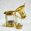 Lantern Style Solid Brass Antique Nautical Miner Ship Vintage Oil Lamp Maritime by Unique Nautical Store view 3