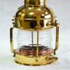 Lantern Marine Anchor 10" Decorative Oil Lamp Nautical Ship Lantern Brass Finish view 4