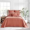 Levtex Home Mills Waffle Full Bedspread Set (100x104in) with 2 Pillow Shams (26x20in) - Adobe - 100% Cotton Full Size Bedspread Set - Lightweight, Soft, Pre-Washed view 1