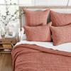 Levtex Home Mills Waffle Full Bedspread Set (100x104in) with 2 Pillow Shams (26x20in) - Adobe - 100% Cotton Full Size Bedspread Set - Lightweight, Soft, Pre-Washed view 3