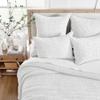 Levtex Home Mills Waffle Full Bedspread Set (100x104in) with 2 Pillow Shams (26x20in) - Bright White - 100% Cotton Full Size Bedspread Set - Lightweight, Soft, Pre-Washed view 3