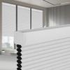 Blackout Cellular Shades Cordless Blinds Sulugood Honeycomb Shades Room Darkening Window Blinds for Home, Bedroom, Office, Blackout-White, 38.5" W x 72" H view 1