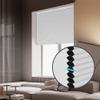 Blackout Cellular Shades Cordless Blinds Sulugood Honeycomb Shades Room Darkening Window Blinds for Home, Bedroom, Office, Blackout-White, 38.5" W x 72" H view 2