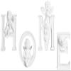 4-Pack Angel Statue Cherubs Figurine Resin Angels Sculpture Angel Ornaments for Wedding Birthday Party Desktop Decoration - Home view 1