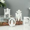 4-Pack Angel Statue Cherubs Figurine Resin Angels Sculpture Angel Ornaments for Wedding Birthday Party Desktop Decoration - Home view 4