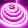 SUYOOULIN LED Strip Lights, SMD 2835 LED Strip, DC12V 1200LEDs 16.4Ft 26000LM High Density LED Light Strips Tube Waterproof IP67, 3 Times Brightness Than SMD3528 LED Strip, Pink view 3