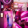SUYOOULIN LED Strip Lights, SMD 2835 LED Strip, DC12V 1200LEDs 16.4Ft 26000LM High Density LED Light Strips Tube Waterproof IP67, 3 Times Brightness Than SMD3528 LED Strip, Pink view 4