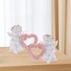 2pcs Angel Figurines Cherub Figurines Resin Angel Statue Angel Ornaments for Wedding Birthday Party Desktop Decoration view 4