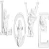 4-Pack Angel Statue Cherubs Figurine Resin Angels Sculpture Angel Ornaments for Wedding Birthday Party Desktop Decoration - Love view 1