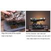 KKNH Relaxation Fountain Tabletop Fountain Ceramic Desktop Fountain Indoor Water Fountain Rockery Waterfall Fountain Fish Tank Decor 10.63 Inches Quiet Soothing Sound of Water view 3