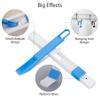Aivwis Window Track & Gap Cleaning Brush Set, 5 Pack Crevice and Groove Cleaner with 2 in 1 Brush and Mini Dustpan for Door Gaps, Blinds, Sliding Tracks and Kitchen Corners view 4