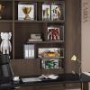 LASOA Acrylic Display Case for Collectibles Clear Display Box with Mirrored Back and Base, Self-Assembly Small Showcase for Figurines, Models, and Memorabilia, 4x4x6inch view 3