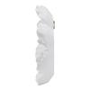 A and B Home 78738-WHIT-DS White Resin/Stone Powder Indoor Floral Accents (Set of 2) Wall Art view 2