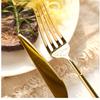 IKXO 25 Pieces Silverware Set Service for 5, Premium Stainless Steel Flatware Set Tableware Cutlery Utensil Set for Kitchen Party Restaurant Hotel Mirror Polished Round handle view 4