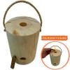 One Log Fire Swedish Fire Log - Original - Kiln-Dried Red Pine Swedish Torch with Easy Light Starter, Pack of 2 view 2