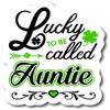 Lucky to Be Called Auntie|Great Gift Idea|Single |5 Inch Magnet | Made in The USA | Car Auto Tool Box Refrigerator Magnet|MAG10497 view 1