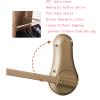 Width Adjustable Aluminum Pull Down Closet Rod, Space Saving Wardrobe Clothes Hanging Rail, System Clothing Rail, Adjustable Width 51-115cm Side Mounted (Size : 51-61cm (20.1-24in)) view 4