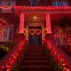 LAMPHOME Red Valentine's Lights, 300 Lights 63.8ft(2pk of 150L) Incandescent Mini Christmas String Lights, Waterproof Red Lights for Indoor Valentine's Day Garland Birthday Wedding Party Xmas Tree view 3