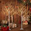 Lightshare Lighted Birch Twig Tree with Fairy Lights 2 Sets 6FT 642 LED Lights for Indoor Outdoor Home Christmas Holiday Decoration view 1
