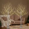 Lightshare Lighted Birch Twig Tree with Fairy Lights 2 Sets 6FT 642 LED Lights for Indoor Outdoor Home Christmas Holiday Decoration view 2