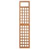 3-Panel Folding Room Divider, Freestanding Solid Fir Wood Privacy Screen Panels Home Decor for Indoor Bedroom Office, Trellis Divider Screen for Climbing Vines and Flowers Stands, 47.6"x71.1" view 4