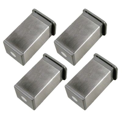 LUOFDCLDDD Furniture Legs4Niture Legs Stainless Steel Table Metal Feet Drawingniture Risers Square Tube Desk Legs Accessories Replacement,Couch Sofa Bed Legs/8Cm