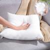 OTOSTAR Waterproof Outdoor Throw Pillow Inserts, Set of 4 Water Resistant Square Form Cushion Stuffer for Garden, Bench, Patio - Decorative Outdoor Sofa Pillows Inserts White, 20x20 Inches view 4