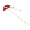 EXCEART Japanese Style Cake Picks Elegant Floral Arrangement Decorations for Parties Cocktails and Cakes for Table Decor and Special Occasions view 2