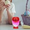 Kid Gift Volcanic Sand Clock Egg Shape Liquid Hourglass Timers Volcano Eruptions Hourglass Ornaments with Base Home Office Table Decoration Men Women view 3