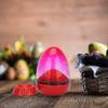 Kid Gift Volcanic Sand Clock Egg Shape Liquid Hourglass Timers Volcano Eruptions Hourglass Ornaments with Base Home Office Table Decoration Men Women view 4