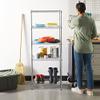 Amazon Basics 5-Shelf Adjustable Storage Shelving Unit for Garage, Steel Wire Rack, 200 Pound Loading Capacity per Shelf, 23.2" x 13.4" x 60", Chrome Finish view 2