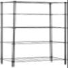 Amazon Basics 5-Shelf Multipurpose Adjustable Steel Garage Shelving Unit, Storage Rack for Kitchen, 200 lbs Per Shelf, Easy Assembly, 13.4"D x 23.2"W x 60"H, Black view 1