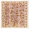 5x6.6 Ft Decorative Silk and Cotton Suzani Textile, New Turkish Hand Embroidery Wall Hanging or Bed Cover. RS61 view 1