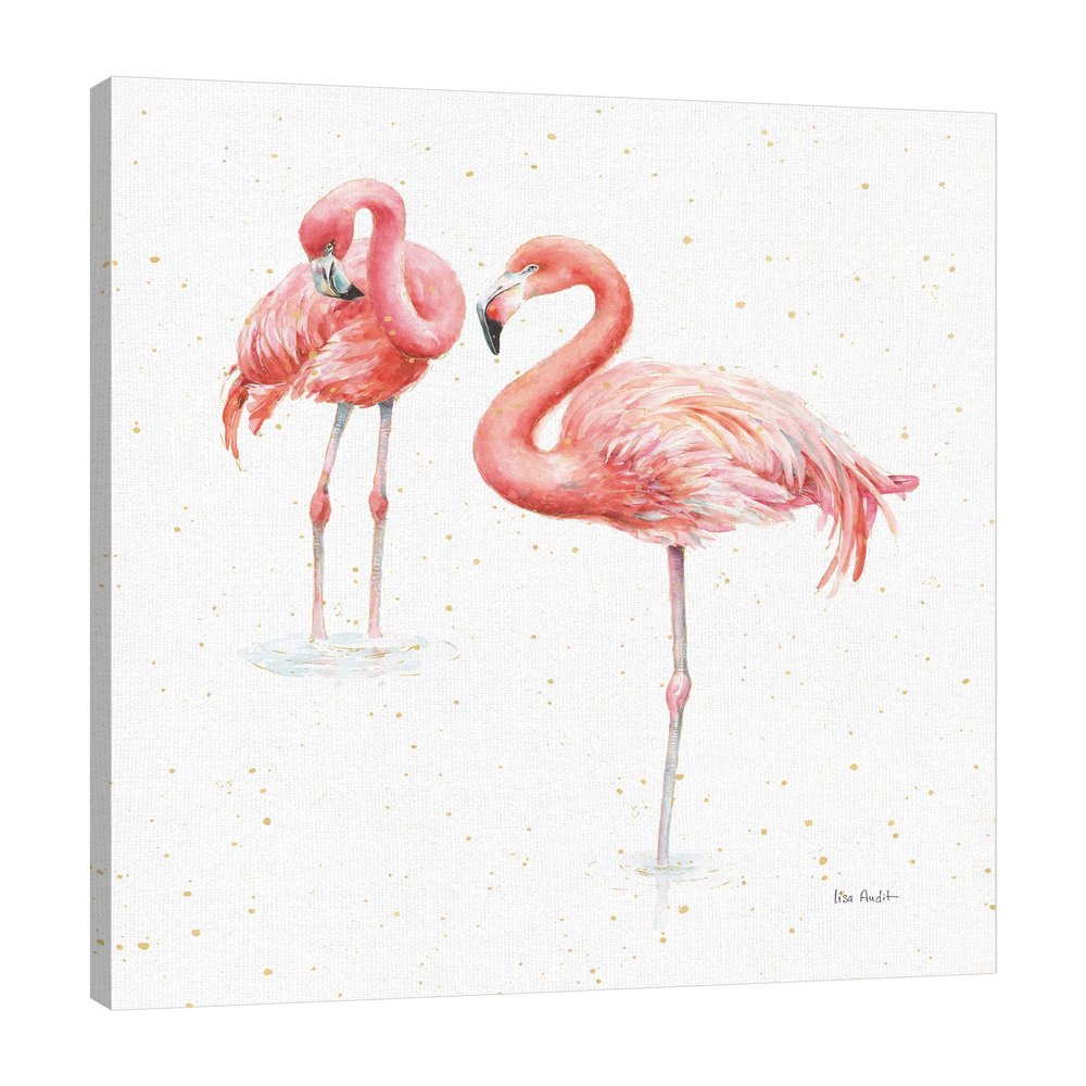 Jaxson Rea "Gracefully Pink X Gallery Wrapped Canvas by Lisa Audit, 24" x 30"