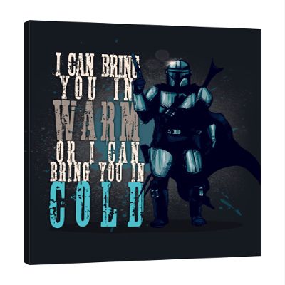 Jaxson Rea "Space Cowboy Gallery Wrapped Canvas by Ludwig Van Bacon, 24" x 32"