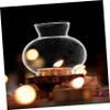 Cabilock Clear Oil Lamp Cover Transparent Glass Lampshade for Kerosene Lamps Easy to Install Suitable for Temple Decor Bedroom Living Room Use view 3