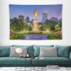 Landscape Tapestry The line of Boston, Massachusetts 60"x90" Aesthetic Tapestry Wall Hanging Art Home Decoration Bedroom Decor Living Room Door Curtain view 3