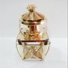 Antique Marine Anchor Decorative Oil Lamp Nautical Ship Lantern Antique Finish Shinny Brass by Unique Nautical Store view 1