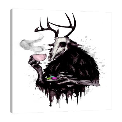 Jaxson Rea "Wendigo Gallery Wrapped Canvas by Ludwig Van Bacon, 24" x 32"