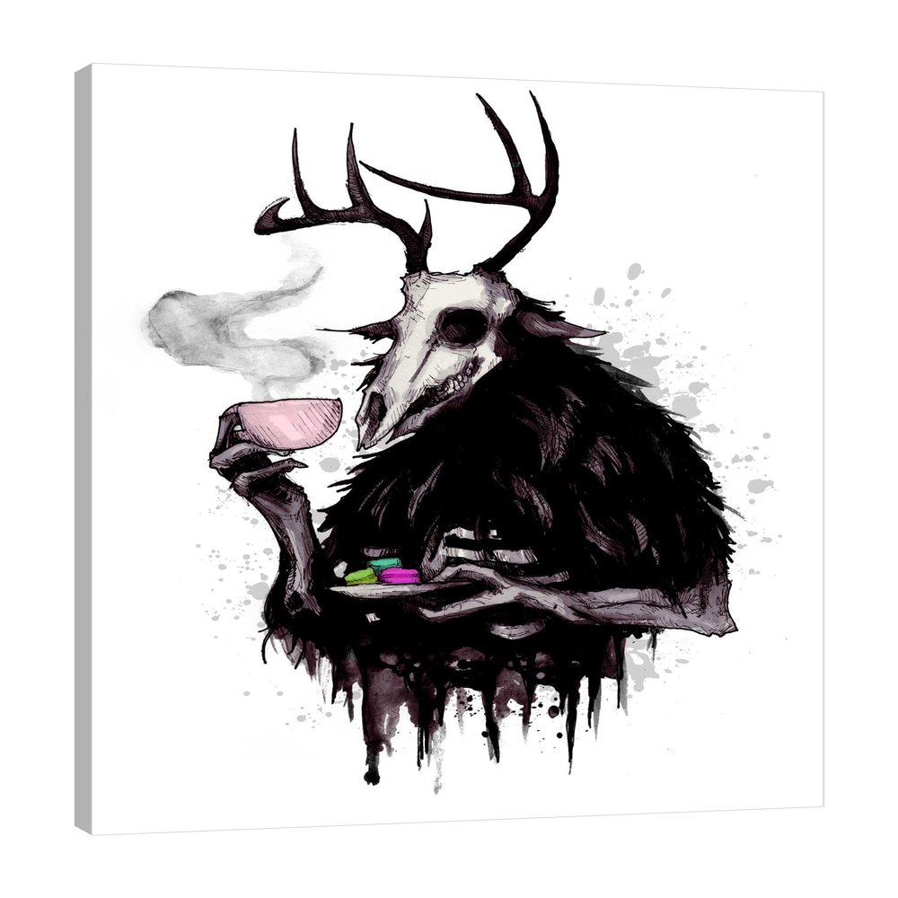 Jaxson Rea "Wendigo Gallery Wrapped Canvas by Ludwig Van Bacon, 24" x 32"