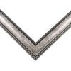 10x15 Frame Silver Real Wood Picture Frame Width 1.125 Inches | Interior Frame Depth 0.5 Inches | Complete with UV Acrylic, Foam Board Backing & Hanging Hardware view 2