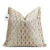 22x22 Beige Pillow Covers, Gold Cushion Throw Velvet Covers ,Velvet Beige Gold Square Modern Style for Living Room, Couch, Sofa, Bed, Chair, Cover Pillow Cover for Couch Bed and Chair (No Insert) view 1