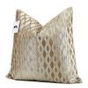 22x22 Beige Pillow Covers, Gold Cushion Throw Velvet Covers ,Velvet Beige Gold Square Modern Style for Living Room, Couch, Sofa, Bed, Chair, Cover Pillow Cover for Couch Bed and Chair (No Insert) view 4