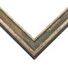 10x15 Frame Tarnished Silver Solid Wood Picture Frame Width 1.5 Inches | Interior Depth 0.5 Inches | Oddone Traditional Photo Frame Complete with UV Acrylic, Foam Board Backing & Hanging Hardware view 2