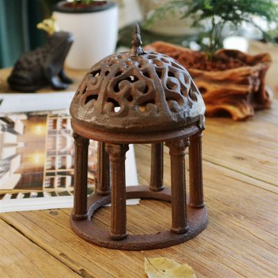 GUIPAIHAI Cast Iron Ornaments Creative Home Desktop Decor Iron Art Antique Decoration for Displaying