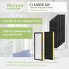 Nisreen AC4825 HEPA Filter B Replacement Compatible with Guardian FLT4825 Filter B, for 22" Air Pu-rifier Models AC4825E AC4825 AC4300 AC4900CA AP2200CA, 2 HEPA and 6 Pre-Filter view 2